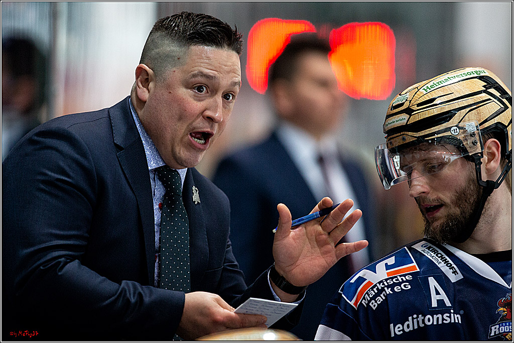 DEL; Iserlohn Roosters - Koelner Haie; Iserlohn, 28.02.2020